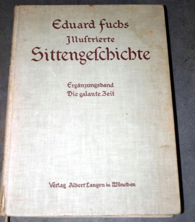 Rokokowa erotyka, Fuchs. super ilustrowana, 1909 – 1911 rok.