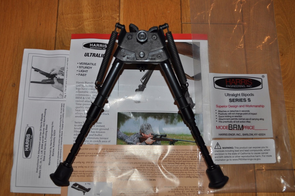 bipod dwójnóg Harris HBRMS Series S 10440634151 oficjalne archiwum