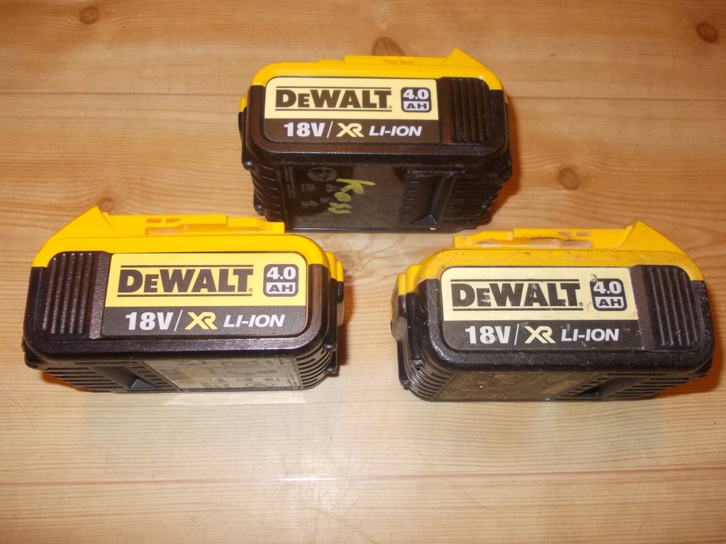 Akumulator Bateria DeWALT DCB182 * 18V 4Ah x 3 szt