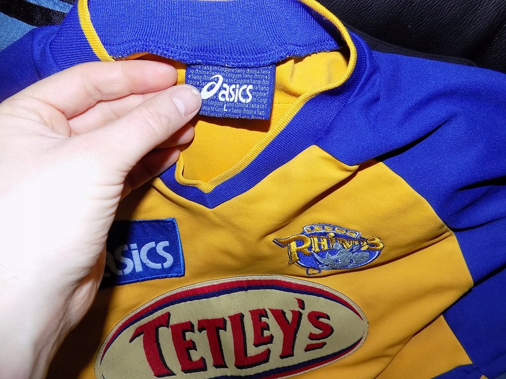 Asics Leeds Rhinos koszulka rugby męska L