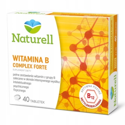 NATURELL WITAMINA B COMPLEX FORTE 40 TABLETEK