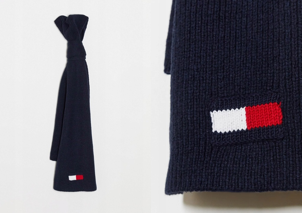 TOMMY HILFIGER PLECIONY SZALIK Z LOGO