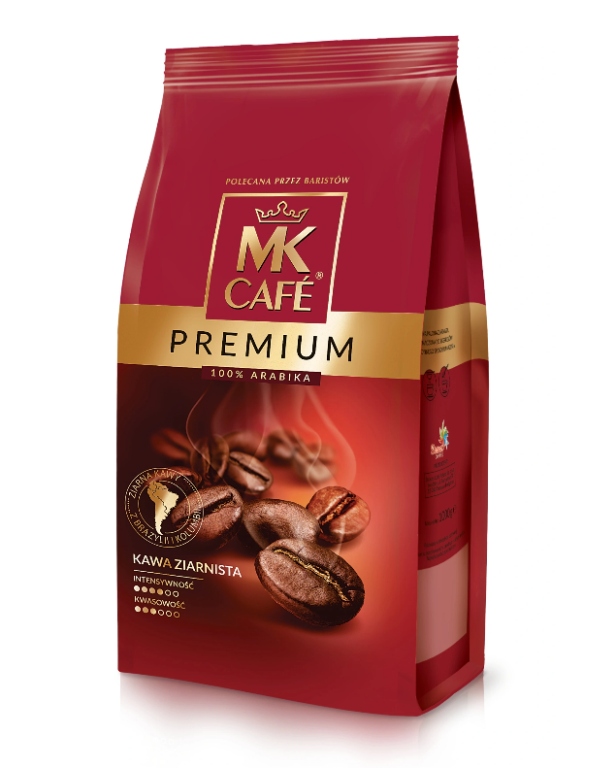 Kawa ziarnista MK Cafe Premium 1kg 100% Arabica