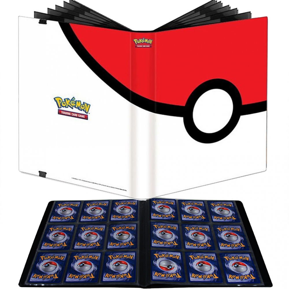 Album Pro-Binder 9-Pocket Na Karty Pokemon Pokebal - 12233238267