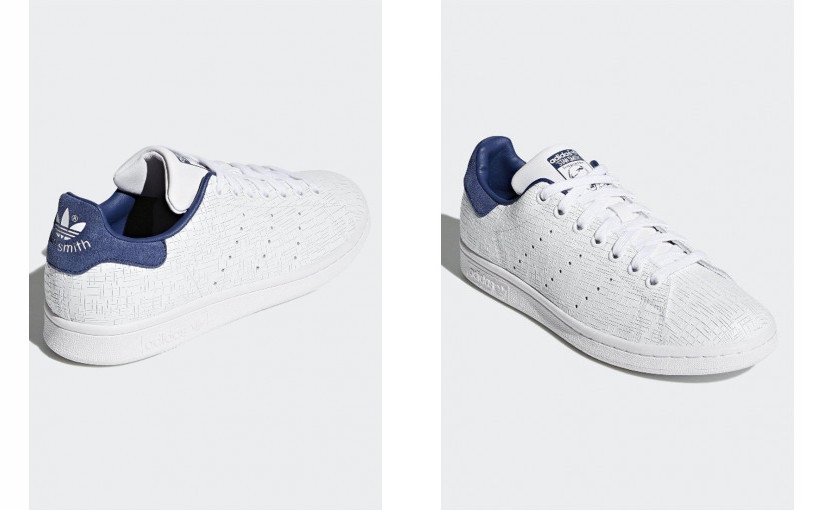 10H#B10*ADIDAS STAN SMITH TRAMPKI BIAŁY 37 1/3 B00