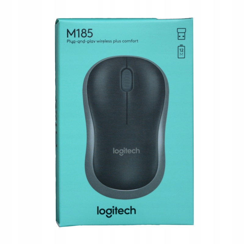 Купить Беспроводная оптическая мышь LOGITECH M185 GREY: отзывы, фото, характеристики в интерне-магазине Aredi.ru