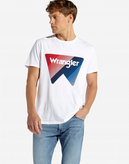 T-SHIRT MĘSKI WRANGLER W7C09FK12 R. L