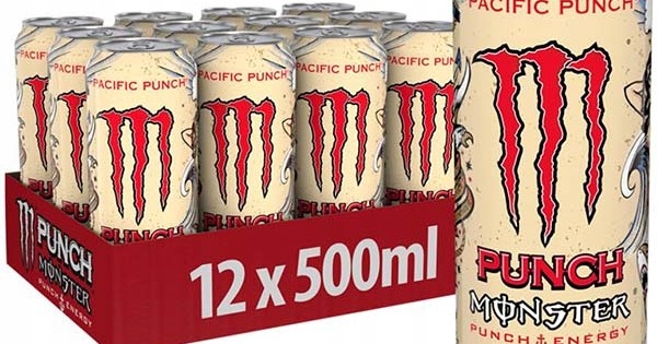 Купить MONSTER ENERGY PACIFIC PUNCH 500мл 12шт упаковка: отзывы, фото и ...