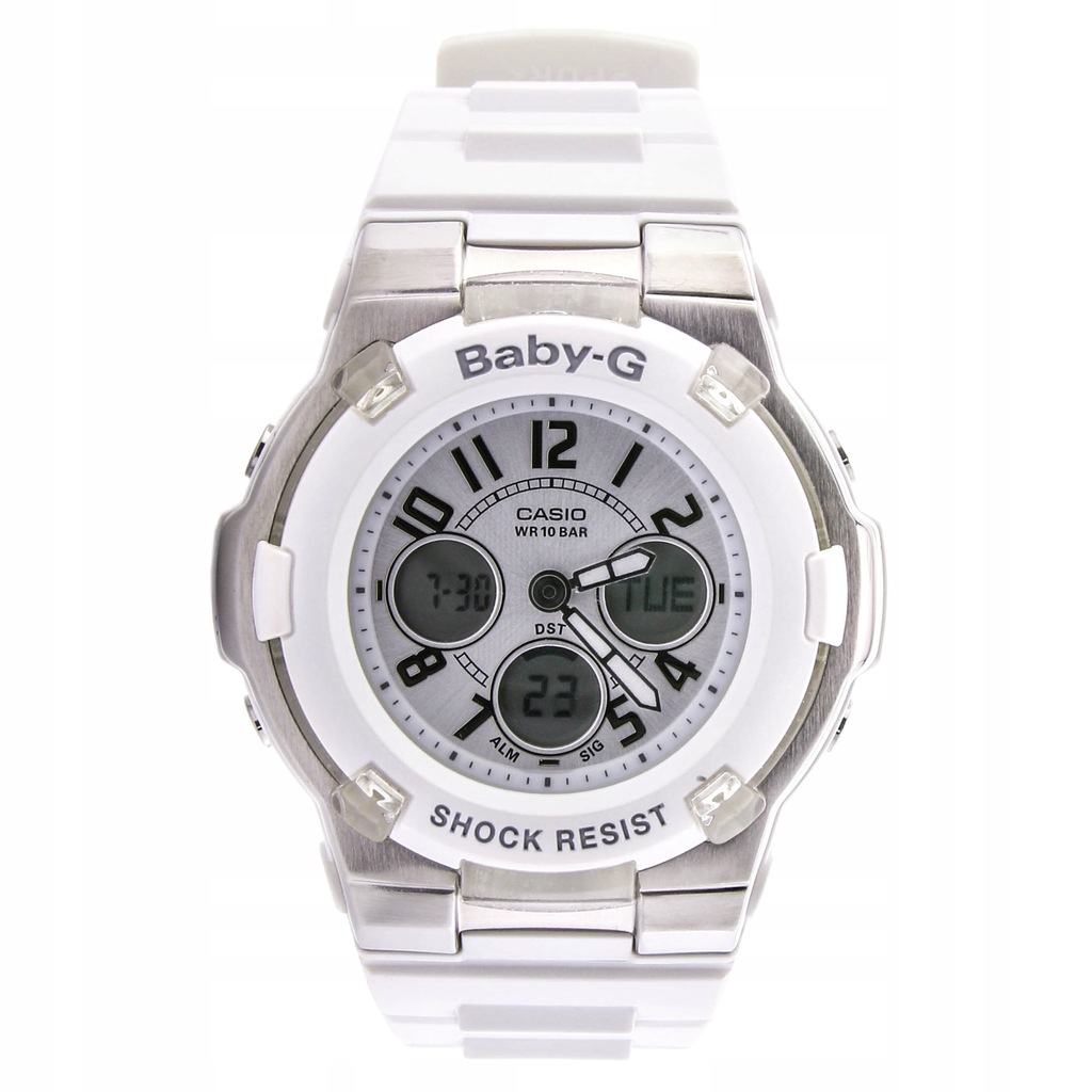 Zegarek CASIO BGA-110-7BER BABY-G biały chrono