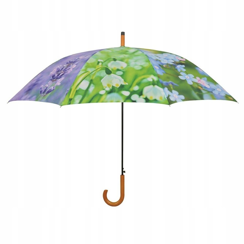 Parasol z nadrukiem w kwiaty 123,5 cm