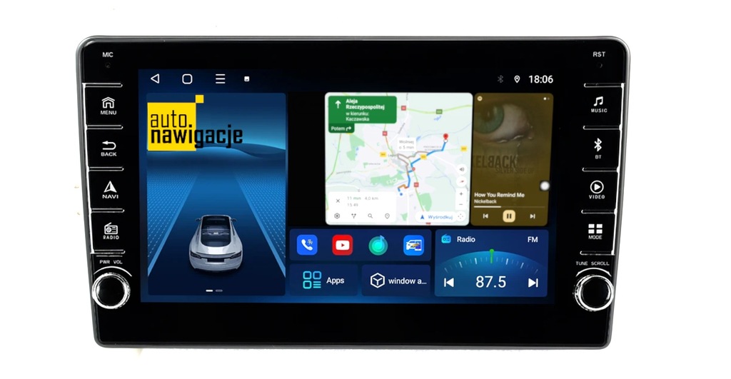 RADIO NAWIGACJA GPS SUZUKI IGNIS 2003-2008 ANDROID