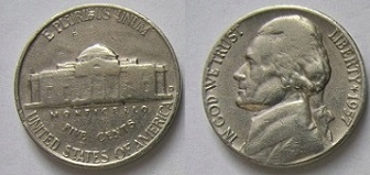 USA 5 cent 1957