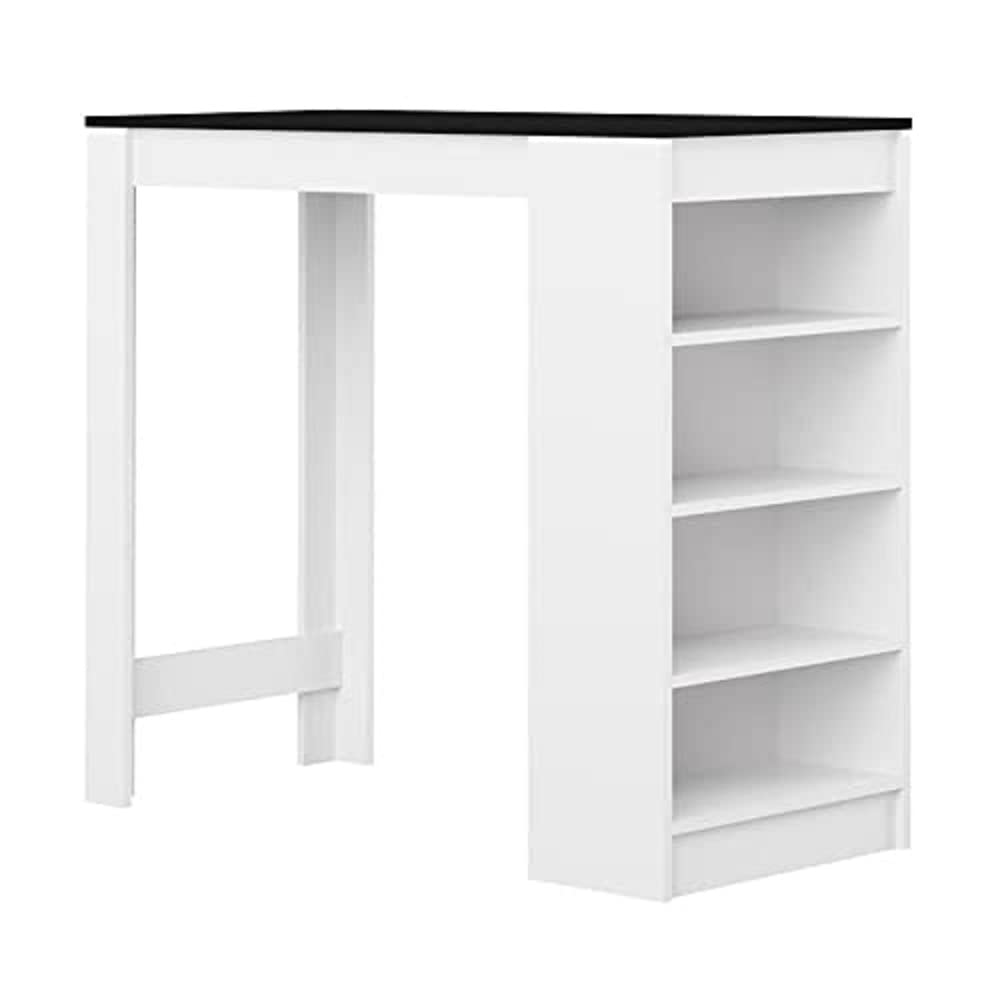 Symbiosis stolik stojący, drewno, biały, 50 x