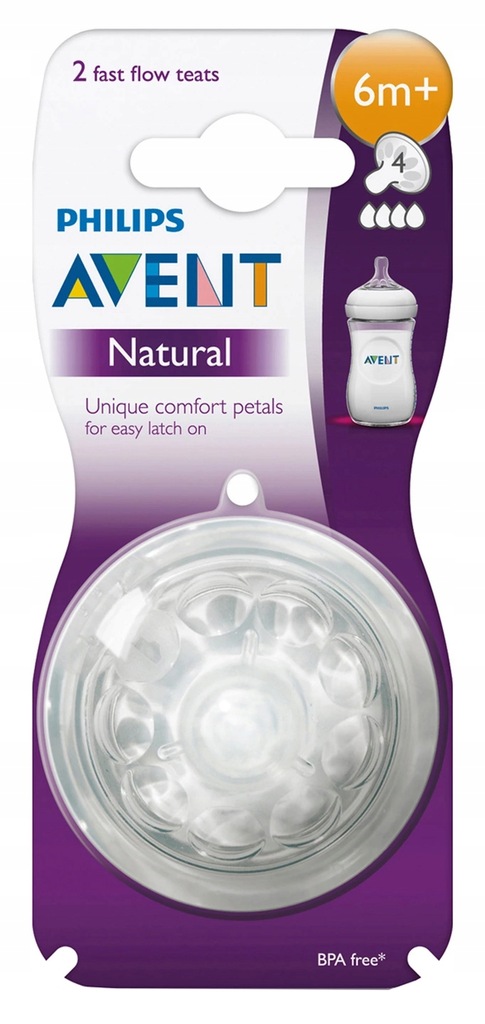 Купить Соска AVENT NATURAL ANTICOLIC 6M+: отзывы, фото, характеристики в интерне-магазине Aredi.ru