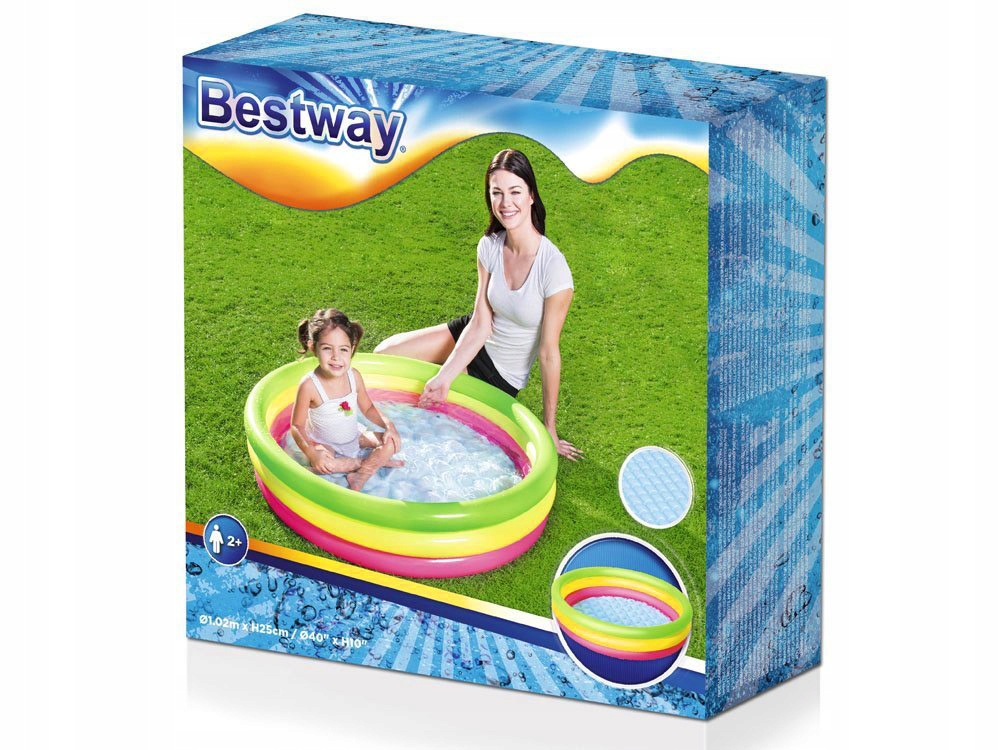 Купить Bestway Надувной детский бассейн с мягким дном 51104: отзывы, фото, характеристики в интерне-магазине Aredi.ru