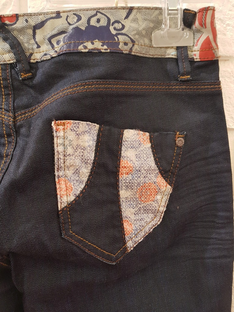 Spodnie jeansy damskie desigual