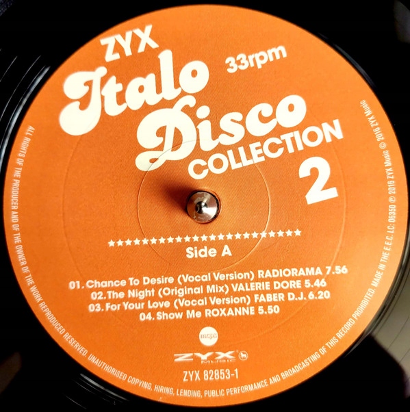 Купить ZYX Italo Disco Collection 2 2016 2x12 дюймов Radiorama: отзывы, фото, характеристики в интерне-магазине Aredi.ru