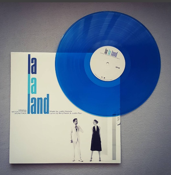 la la land ララランド 未使用ブルーヴァイナル限定レコード