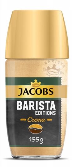 Kawa rozpuszczalna Jacobs Barista Crema 155g - 13426135390 - oficjalne ...