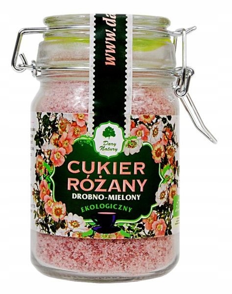 DARY NATURY EKOLOGICZNY CUKIER RÓŻANY 200g