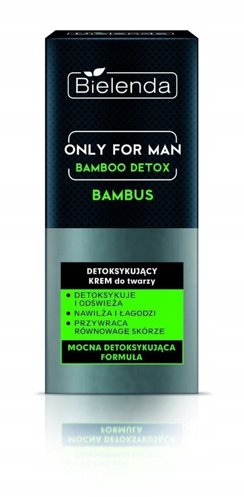 Bielenda Only for Man Bamboo Detox Krem do twarzy