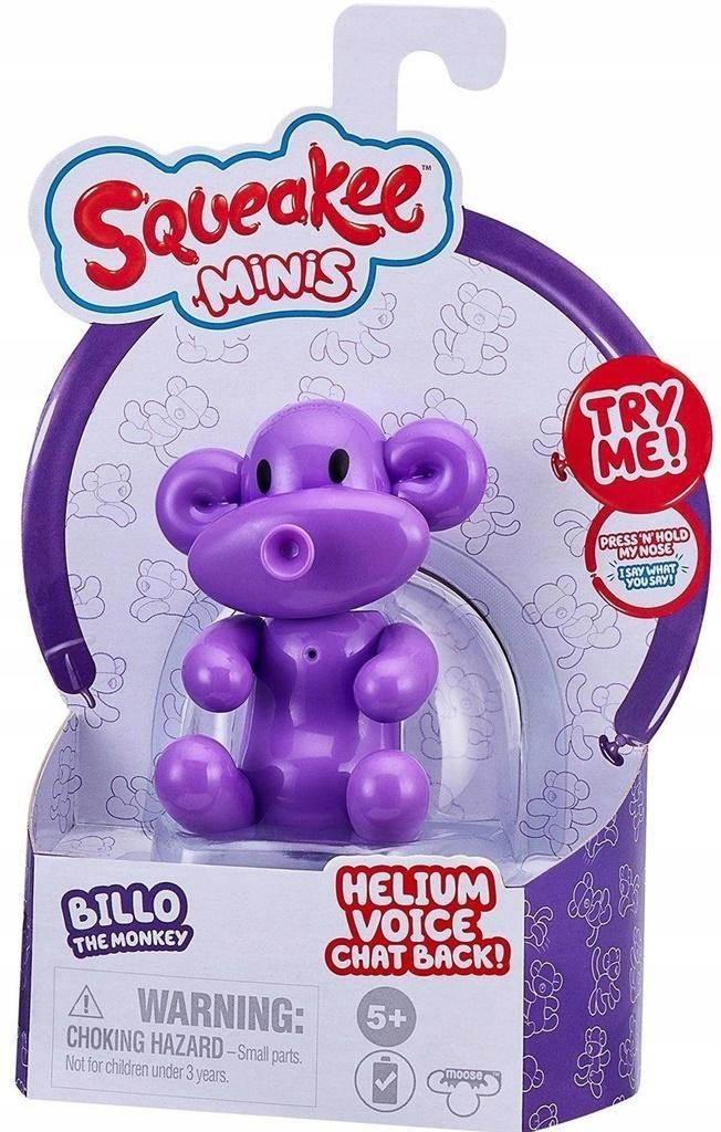 SQUEAKEE MINIS - INTERAKTYWNY BALON MAŁPKA, COBI