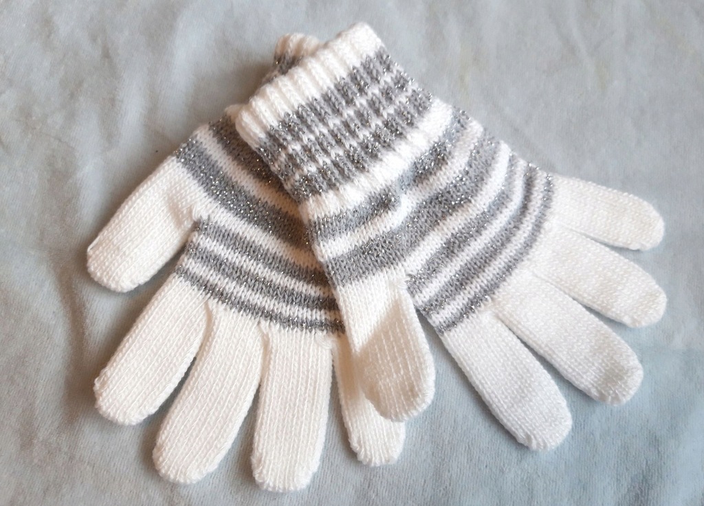 Rękawiczki pięciopalczaste dziew. 80-110 cm 1-5 l