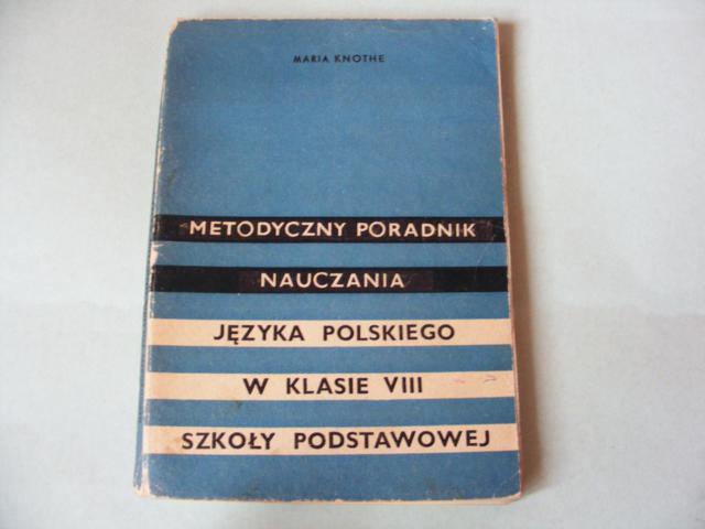 Metodyczny poradnik nauczania języka polskiego 8