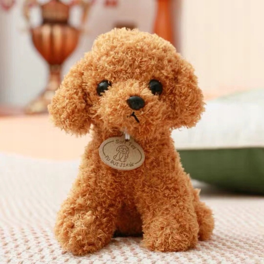 20cm Simulation Teddy Dog Plush Toy Puppy Dol