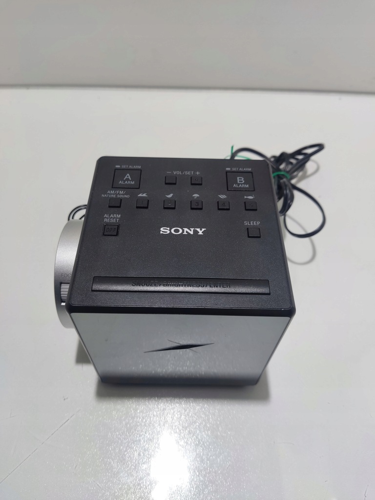Radiobudzik Sony ICFC1PJ FM AM USB ZEGAR BUDZIK 13151879469