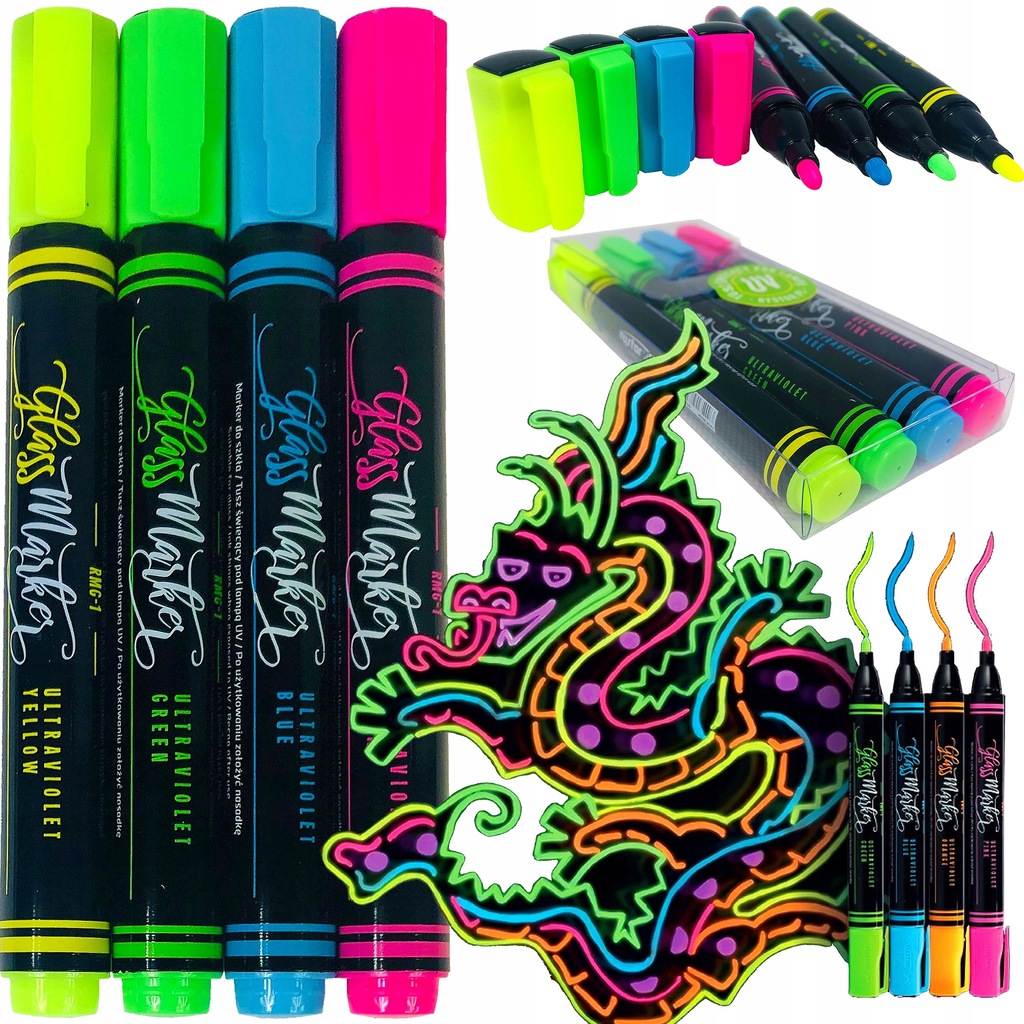 фосфорные фломастеры. люминесцентный маркер. флуоресцентные фломастеры. светящиеся фломастеры в темноте. люминесцентный маркер «маркер-365».