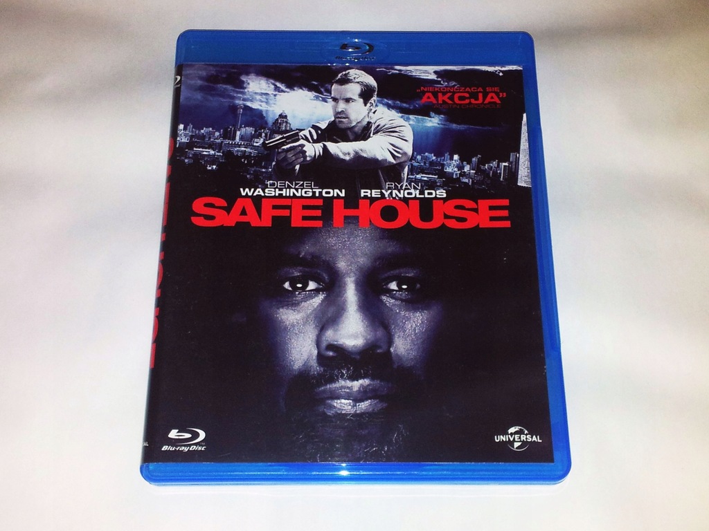 Safe House - Blu-ray - PL - Washington - Reynolds