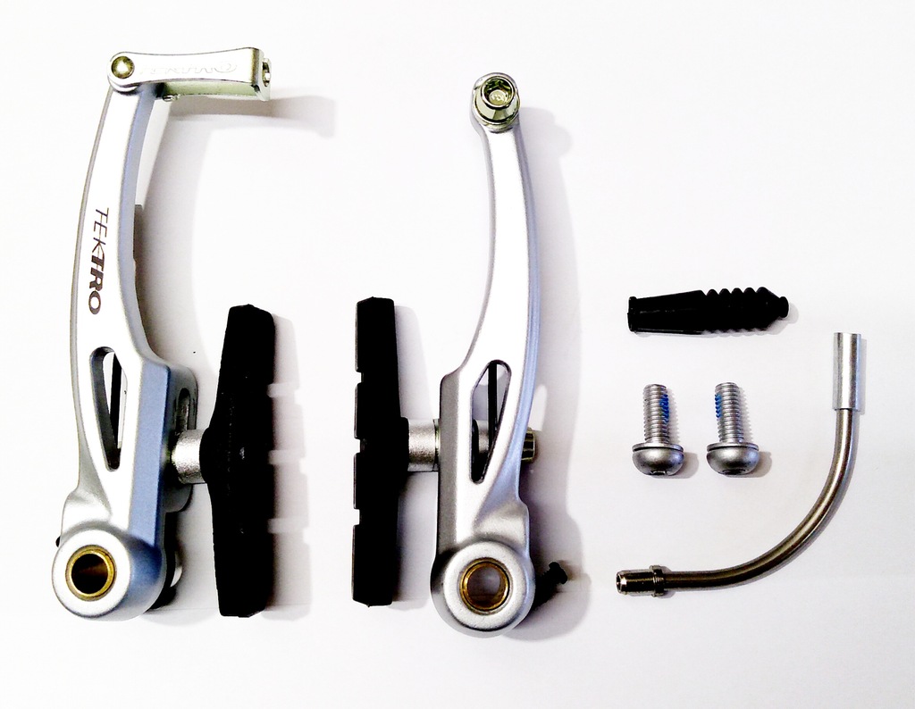 Hamulec V brake Tektro 855 ALU srebrny 9541314793 oficjalne archiwum Allegro