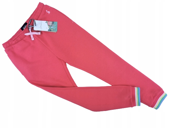 Spodnie dres czerwień koralowa jogger JOULES 134