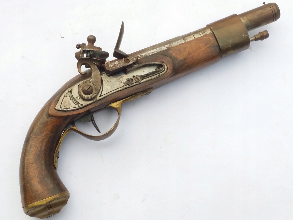 Pistolet Czarnoprochowy Skałkowy BRANDER Sprawny