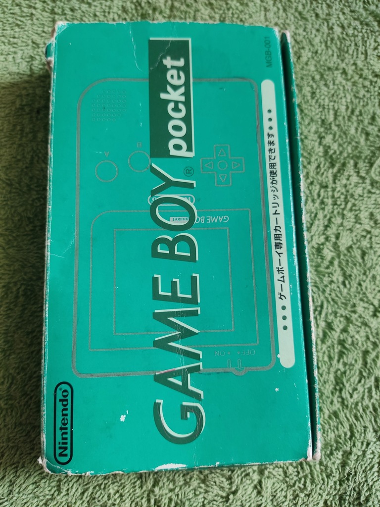 Nintendo Game Boy Pocket Green+box