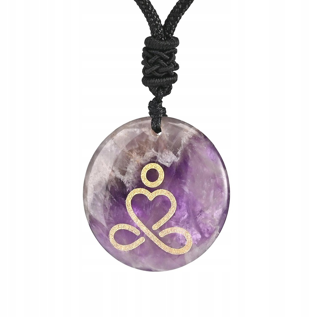 Pendant Necklace Stone Pendant Necklace violet