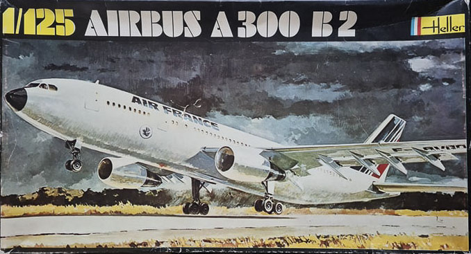 Airbus A300 B2 Heller 461 skala 1/125