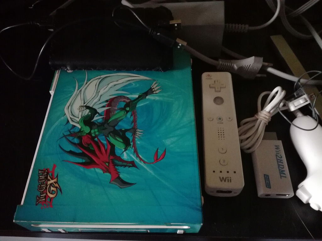 Konsola Nintendo WII Yu-Gi-Oh! Skin Softmod HDD