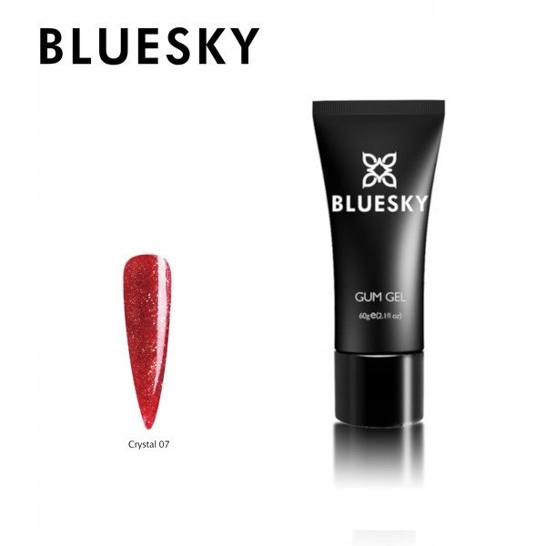 Akrylożel Bluesky Gum Gel Crystal 07 60g poligel