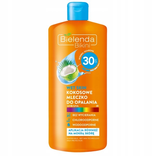 Bielenda Bikini Kokosowe mleczko do opalania SPF 3