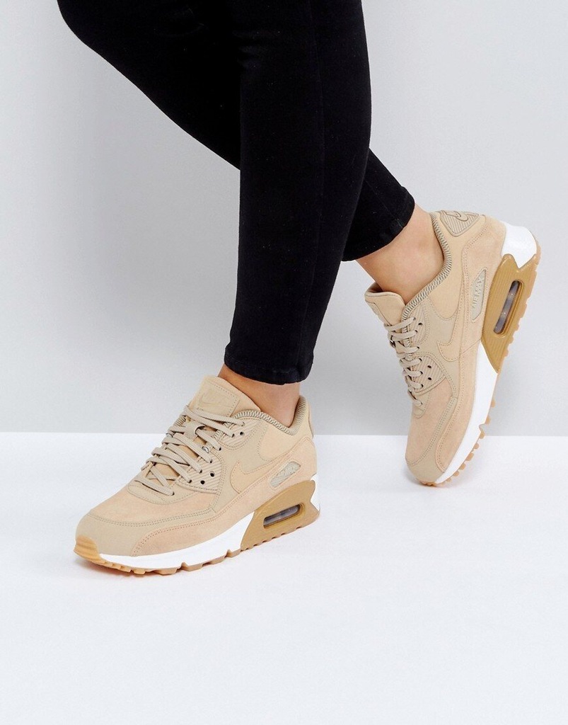 Nike Air Max 90 Trainers beżowe sportowe buty 39