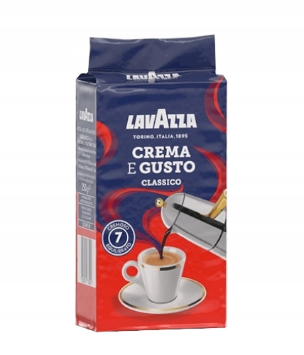 Lavazza Crema e G Classico 250g kawa mielona