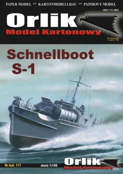 Schnellboot S-1 (Orlik:117) 1:100