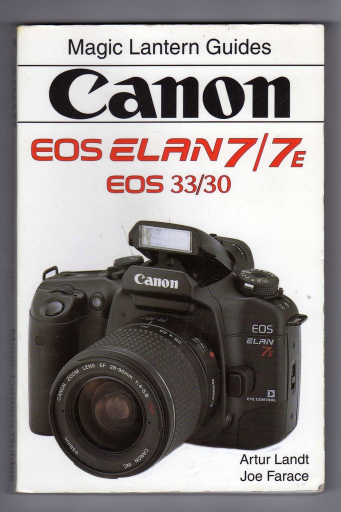 CANON EOS ELAN7/7E EOS 33/30 A. LANDT JOE FARACE