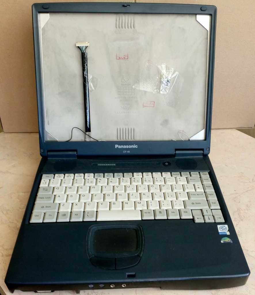 Laptop Panasonic CF-48 - niekompletny na części
