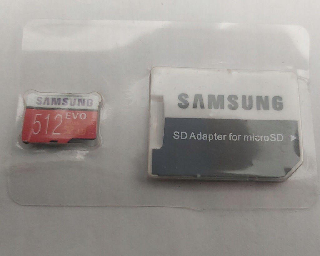Karta microSDXC Samsung Evo Plus 512 GB używana