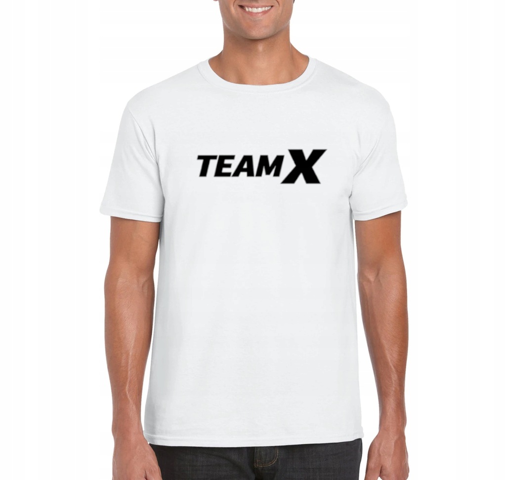 Koszulka teamx team x męska biała S