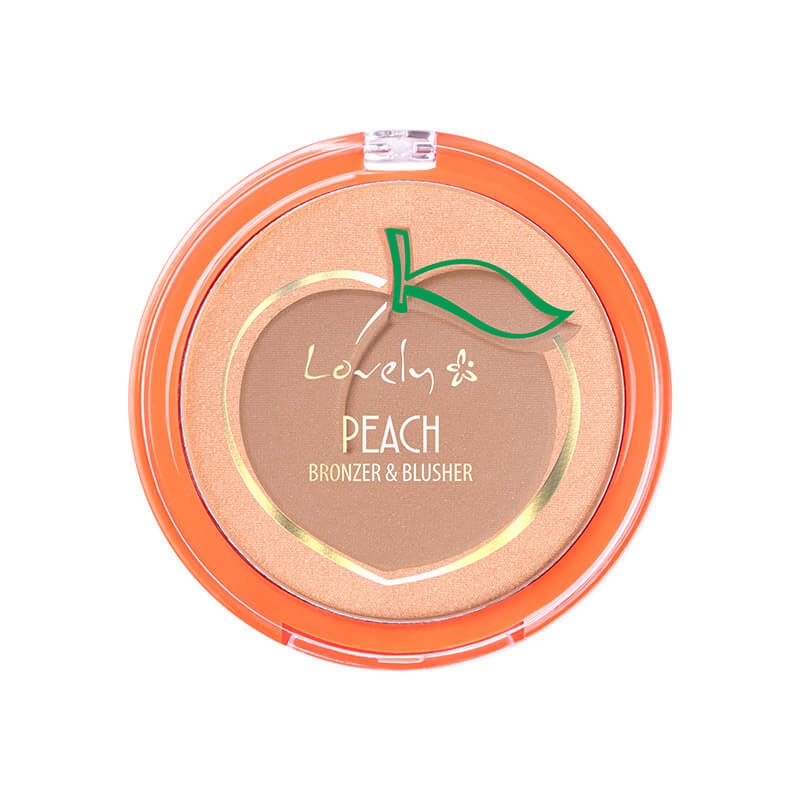 Lovely Peach Bronzer & Blusher duo do konturowa P1