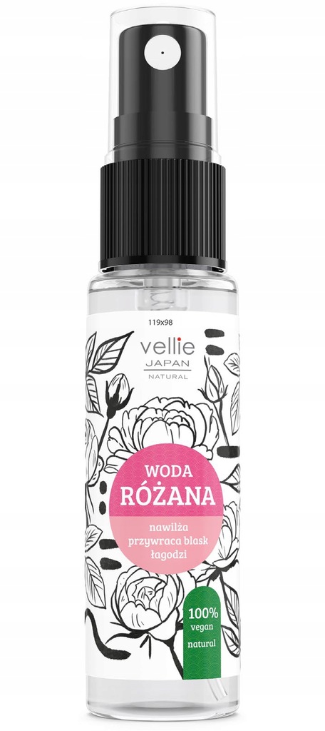 Woda Rozana 100ml Vellie Japan 3 Krem Do Rakgratis 9822297148 Oficjalne Archiwum Allegro